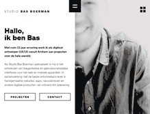 Tablet Screenshot of basboerman.nl